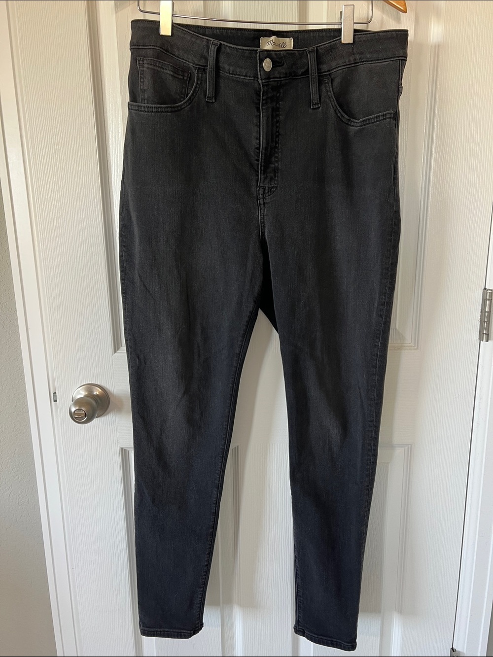 Madewell Curvy Roadtripper Skinny Jeans Black Size 32